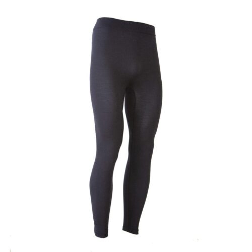 RIDAY Legging lungo lana merino australiana extrafine uomo termoregolante, traspirante e antiodore