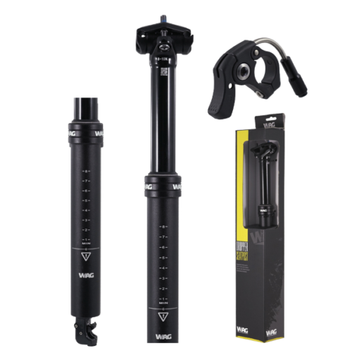 WAG Reggisella Telescopico cavo interno 34.9 X 456 MM, ESCURSIONE 150 MM